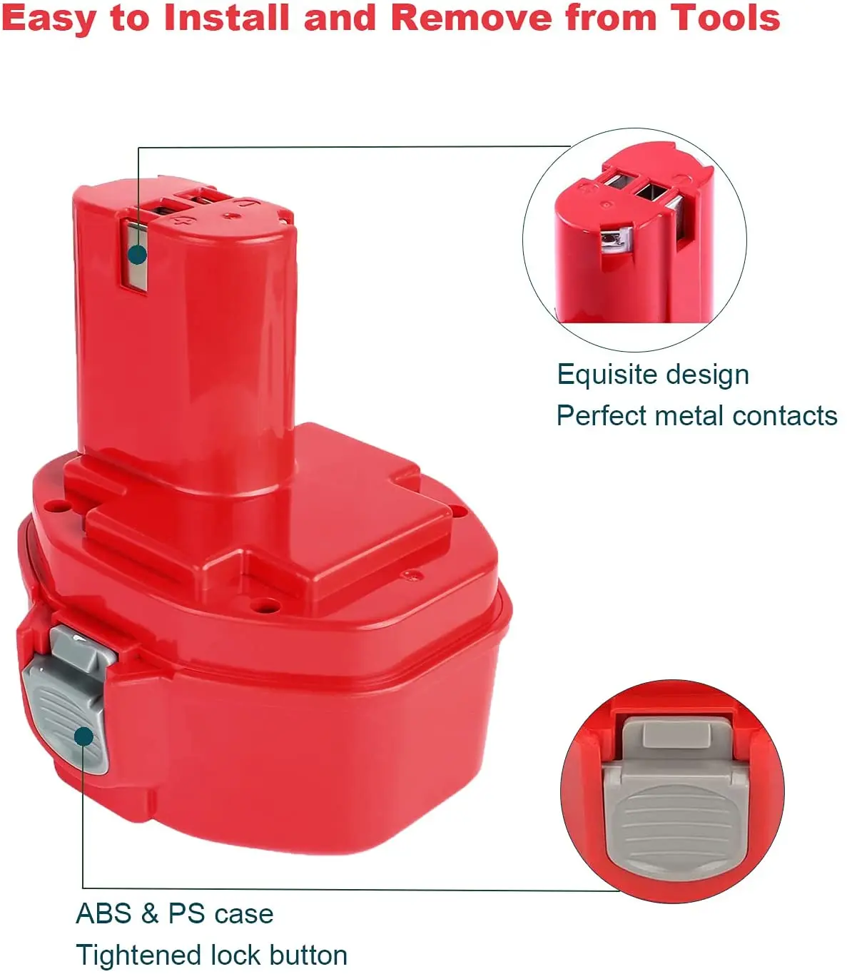 14.4V 3500mAh Screwdriver battery For Makita Rechargeable Battery Power Tools Bateria PA14 1422,1420,192600-1, 6281D,6280D Drill