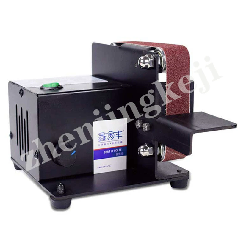 

Small Mini Belt Machine DIY Polishing Machine Sandpaper Machine Sharpening Blade Machine Woodworking Bench Belt Machine 30-795