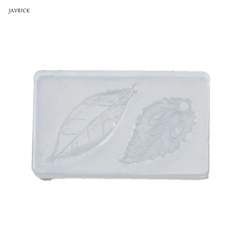 

DIY Leaves Pendant Silicone Resin Casting Molds Jewelry Making Tools Art Crafts