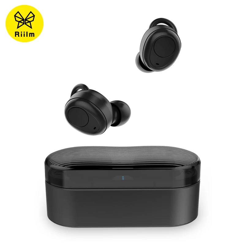 Riilm Tws наушники bluetooth наушники настоящие беспроводные стерео наушники с микрофоном