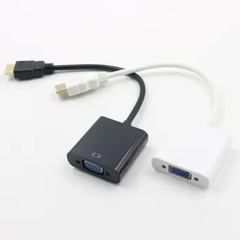 

HDMI to VGA Cable Converter Digital Analog HD 1080P For PC Laptop Tablet