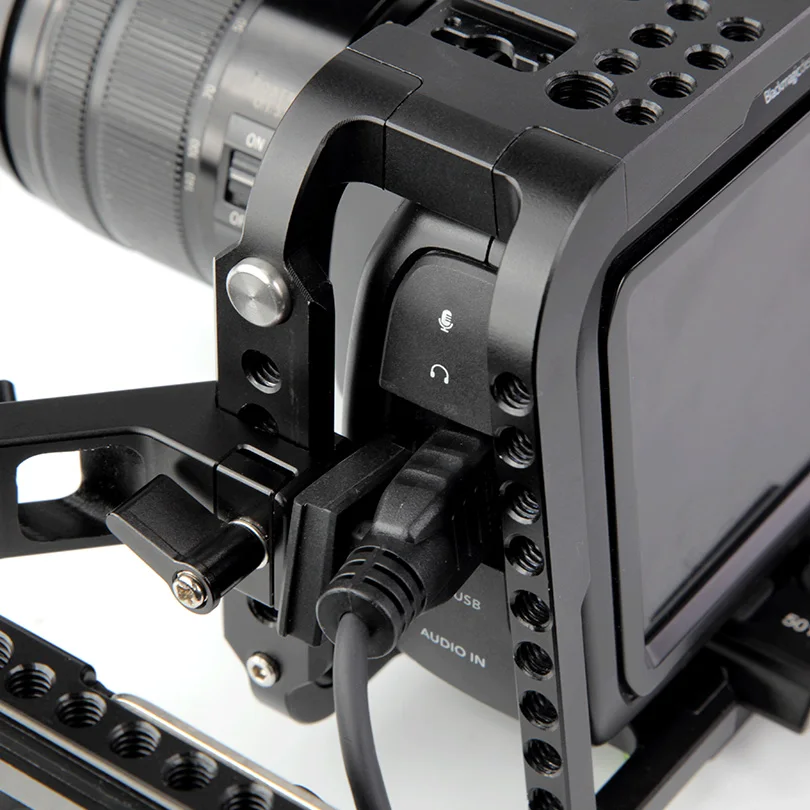  Lanparte BMPCC 6K BMPCC 4K Kamera Käfig SSD T5 clamp für Samsung für Blackmagic Design Tasche 6K 4K