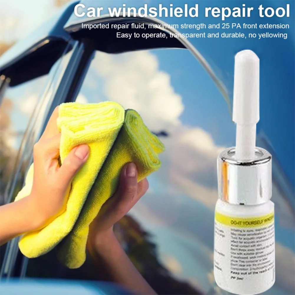 

Universal DIY Glue Accessories Professional Curing Strip Easy Apply Practical Restore Tool Glass Scratch Windshield Repair Kit