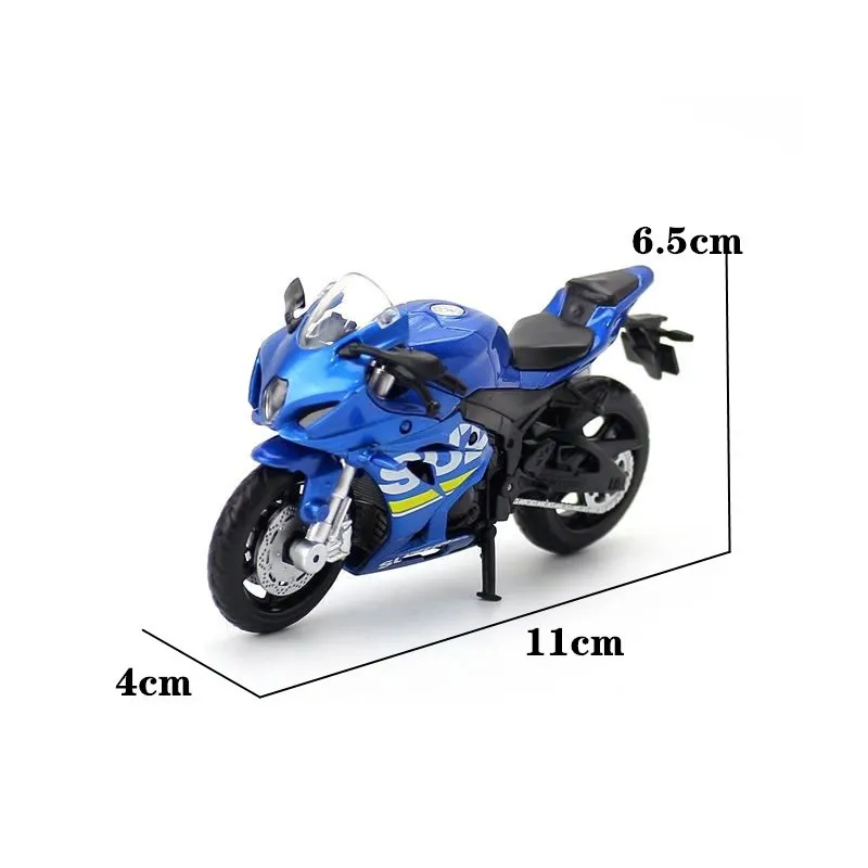1:18 Scale GSX-R1000 Alloy&Plastic Motorcycle For Collection Friend Children Gift 5
