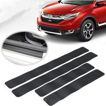

Universal car door sill anti-kick sticker anti-scratch anti-scratch 3D carbon fiber car door sticker car supplies small scraper