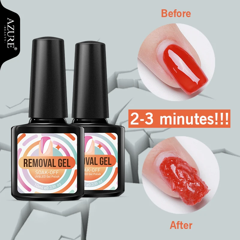 

Azure Beauty Burst Remover Nail Gel Fast Clean Remover Gel Nail Lacquer Degreaser For All Nail Gel Magic Remover Nail Varnish