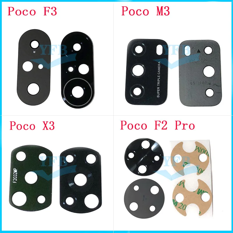 Запасные части для задней камеры Xiaomi POCO M3 X3 C3 GT NFC F3 F2 Pro 2 шт. | Мобильные телефоны и