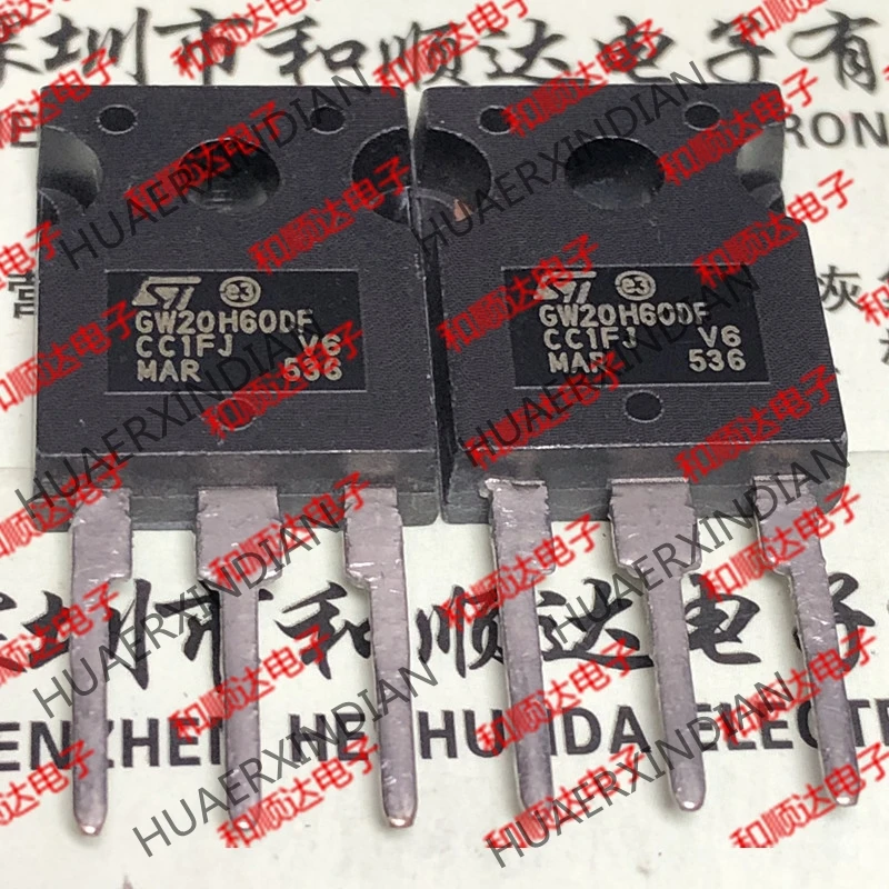 10 шт./лот и GW20H60DF STGW20H60DF-247 600V 20A
