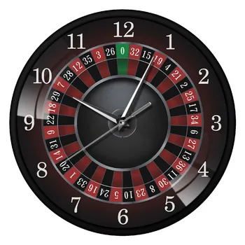 

Large Metal Wall Clock Retro European American Style Luxury Wall Clocks Home Decor Black Living Room Duvar Saati Gift FZ853