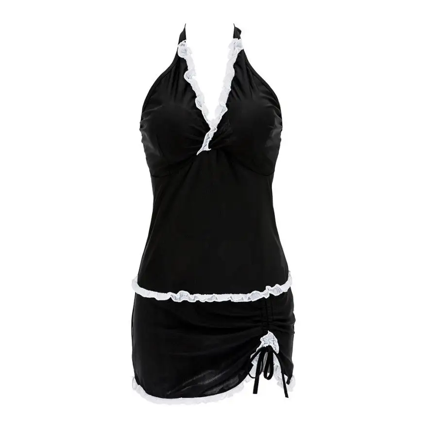 Plus Size Women Push-up One-piece Swim Dress Swimsuit Bikini Swimwear Tankini swimsuit skirt bathing suit big size monokini