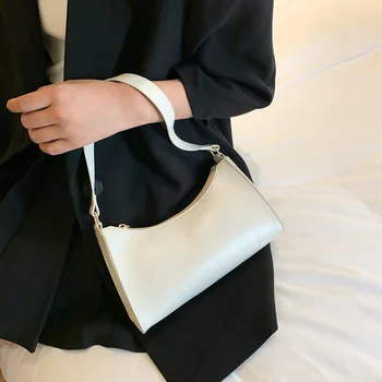

Armpit bag French bag retro niche bag female bag 2020 new messenger bag one shoulder niche design high sense
