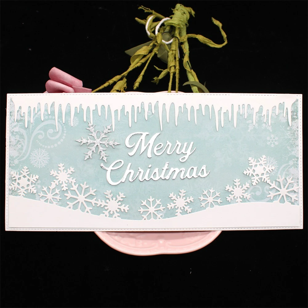 Icicles Metal Cutting Dies DIY Craft Card Stencil Album Cuts Die Decor DIY Icicles Metal Cutting Dies DIY Craft Card Stencil Album Cuts Die Decor DIY