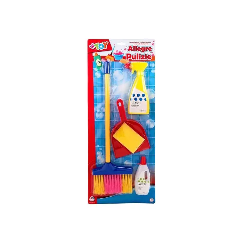 Balloon, Cleaning Playset W/Broom(st12