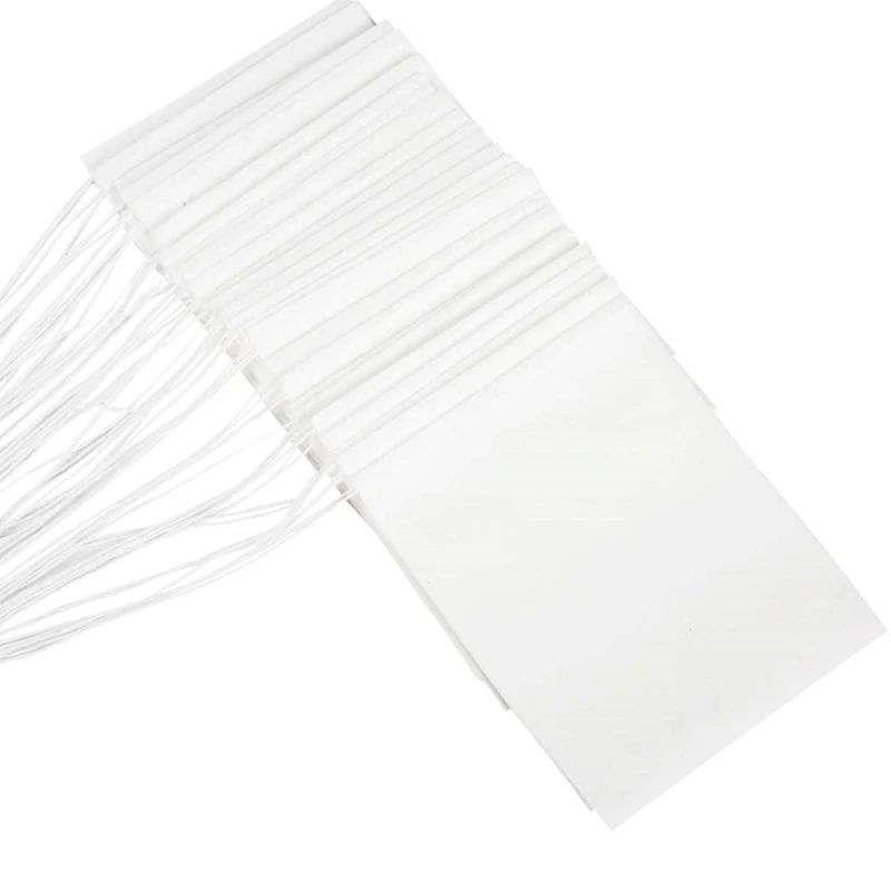 

1000Pcs/Lot New Pla Biodegrade Tea Bag Filters Ultrasonic Corn Fiber Cords Tea Bags Coffee Filter 80X100Mm