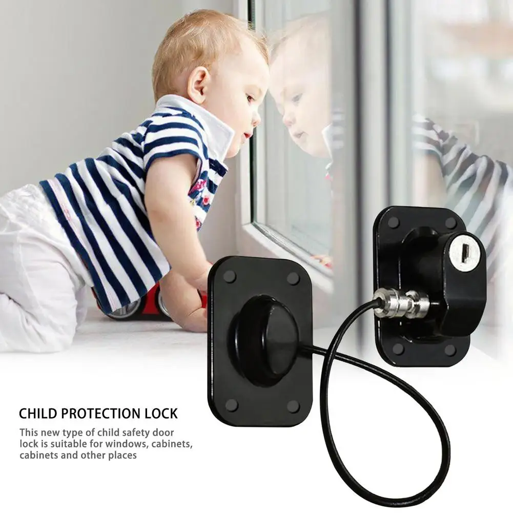Strong Sticky Window Lock Protect Children Against Hurt Door