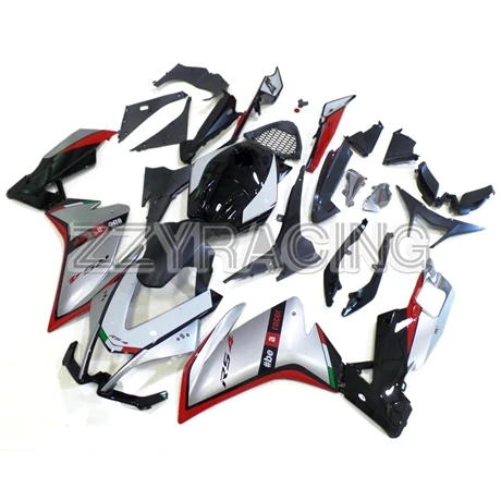 As Picture Shown Инжекционные Обтекатели для Aprilia RS125 RS4 50 2012- год в комплекте ABS пластиковые мотоциклетные Чехлы панели серебристо-серые - Цвет: As Picture Shown