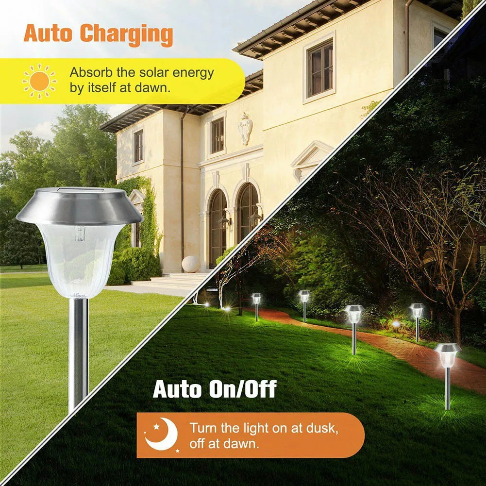 

Newly Solar Led Lights Outdoor Garden Led Light Landscape Pathway Lights Patio Garden Driveway Walkway Yard BN99