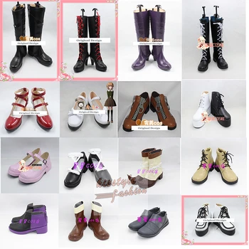 

Dangan Ronpa DanganRonpa Kiyotaka Ishimaru Ibuki Mioda Monaca Towa Characters Anime Costume Cosplay Shoes Boots