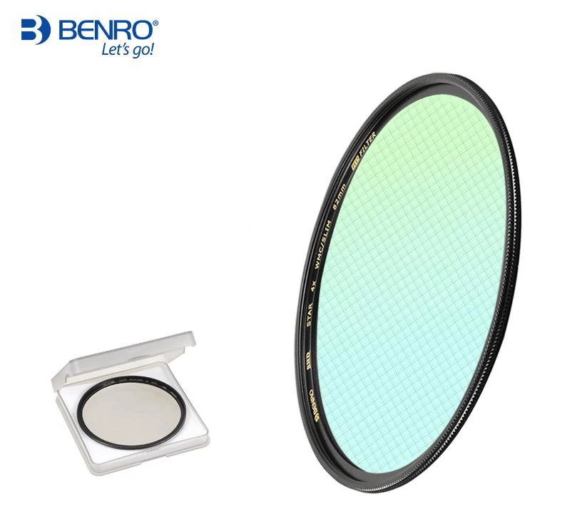 

benro 67 77 82 mm CS Cross Screen 4 6 8-Point Starlight Filter