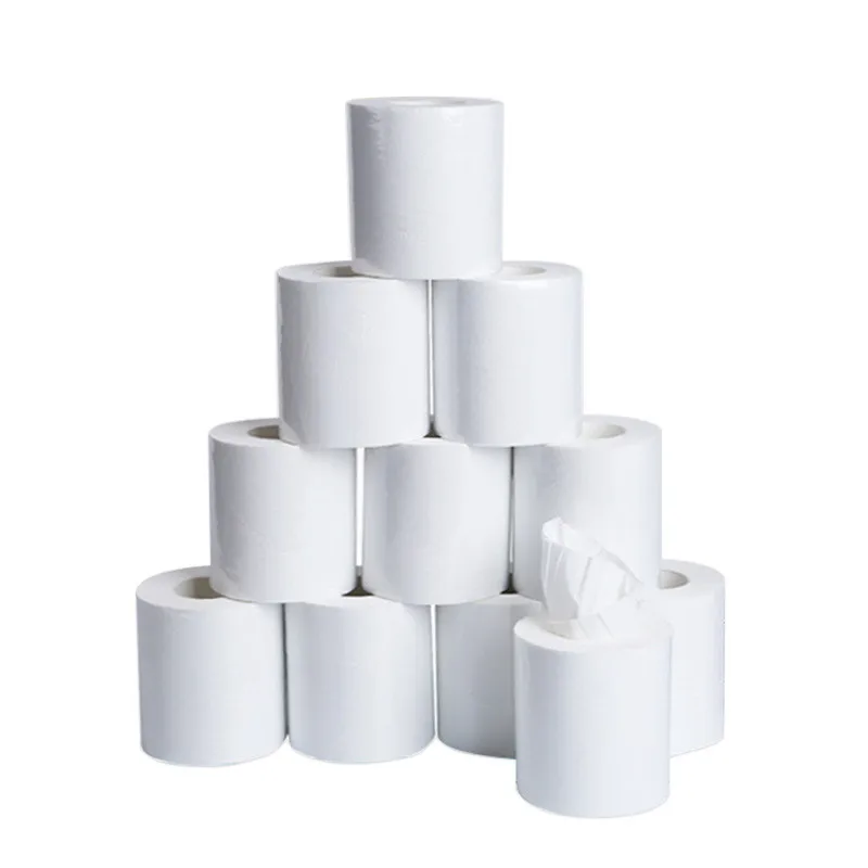

10pcs Three Layer Sanitary Paper Toilet Tissue Home Bath Toilet Roll toilet paper Soft Toilet Paper Skin-friendly Paper Towels