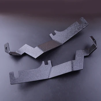 

beler 1 Pair Hood Hinge A Pillar Cube Led Light Mount Bracket Fit for Ford Raptor F150 2015 2016 2017 2018 2019 CNC Laser Cut