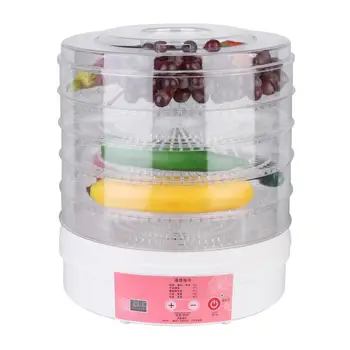 

Vegetable Tool 28cm 5 Layer Intelligent Timing Electric Food Dehydrator Fruit Vegetable Drying Machine Cooking Tool Utensils