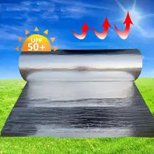 4,8 м изоляционный пенопластовый глушитель из Алюминиевого волокна хлопок Автомобильная решетка радиатора Теплоизоляционный звукоизолирующий коврик