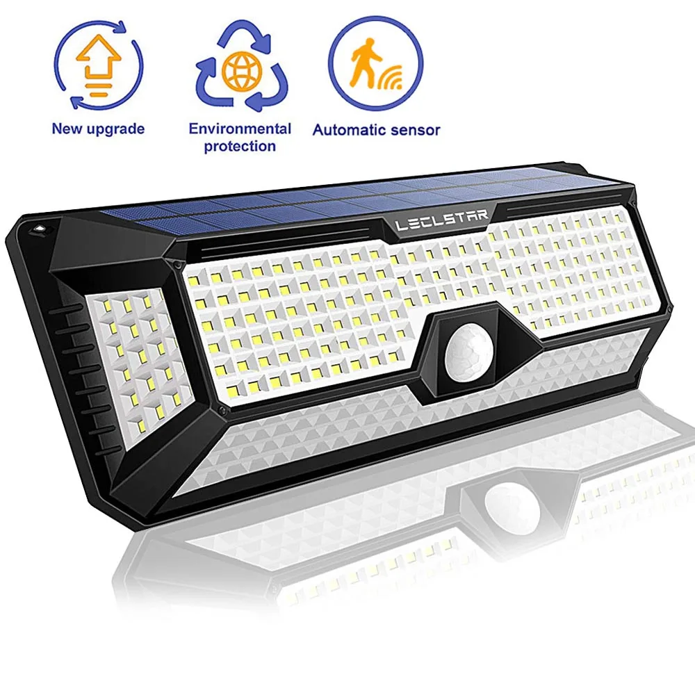 

LED Night Light with Motion Sensor Solar Powered Night Lamp Outdoor Waterproof Garden Road Street Wall Lamp luminaria Nightlight