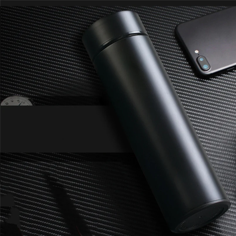 500ml Smart Touch Screen Thermos Mug Stainless Steel Thermos Smart Kettle LCD Touch Screen Display Temperature 30D3 (9)