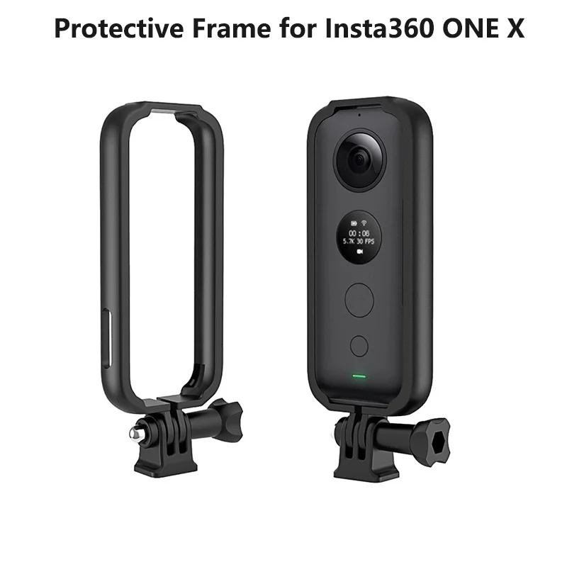 

ABS Protective Frame for Insta360 ONE X Camera Protective Housing Shell Case &Adapter Mount &Screw