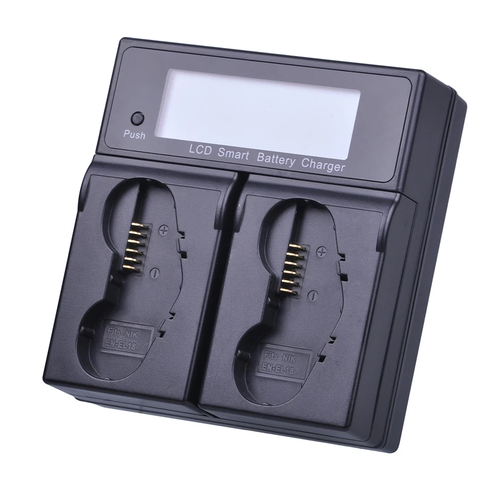 Bateria + Carregador de Carregamento Rápido para Nikon D850 D800 D800e d4 D4s d5 d6 En-el18a En-el18 en El18a El18 - Image 6