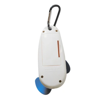

Mini Hand Held Fan Portable Pocket Fan Battery Powered Cooling Travel Fan LED Lighting with ,Carabiner for Hiking Trips