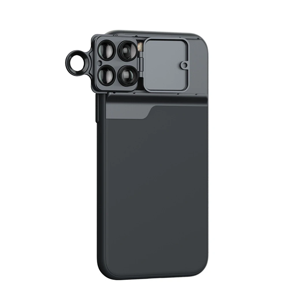Wide Angle Macro Fisheye Portrait Cpl Filter Lens Phone Lens Cover Case for iphone 11 / 11Pro / 11 Pro Max Smart Phones