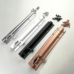 Plug Useful Sturdy Aluminum Alloy Thickened Door Latch Anti-theft Door Buckle Bolt Plug Wooden Safe Durable Door Latch