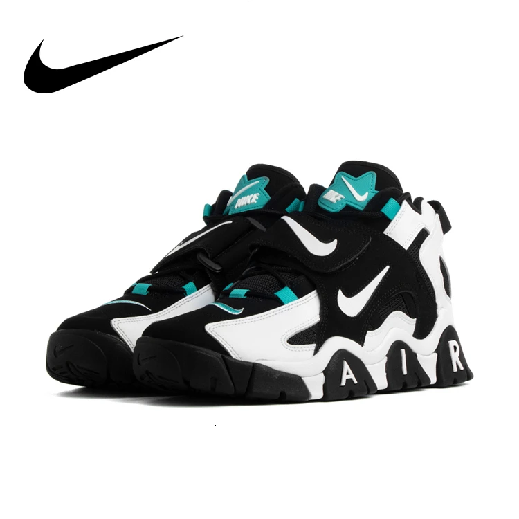 

NIKE AIR BARRAGE MID QS Men's Basketball Shoes Anti-slip Running Shoes Breathable Sports Sneakers #AT7847-001