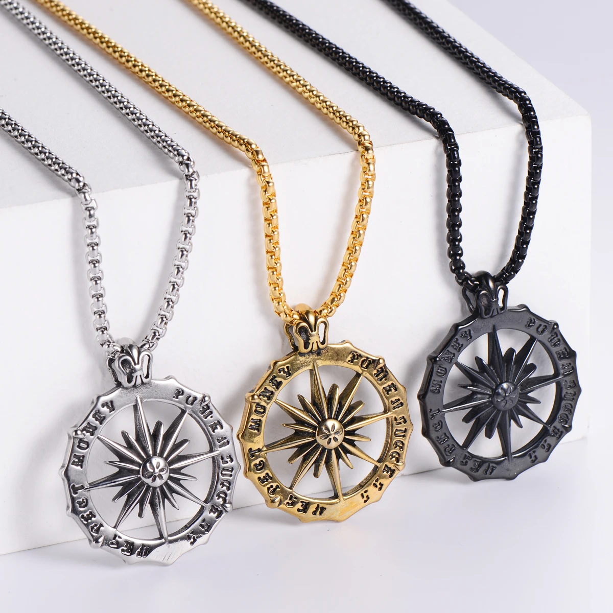 New Design Hip Hop Rock Women Men Gold 