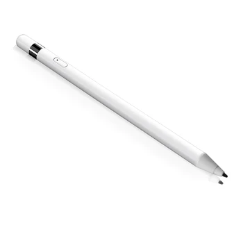 

Smart 140mAh Capacitance Pencil Precision Active Stylus Touch Pen with USB Charging Cable for iPhone Huawei Xiaomi Tablet New