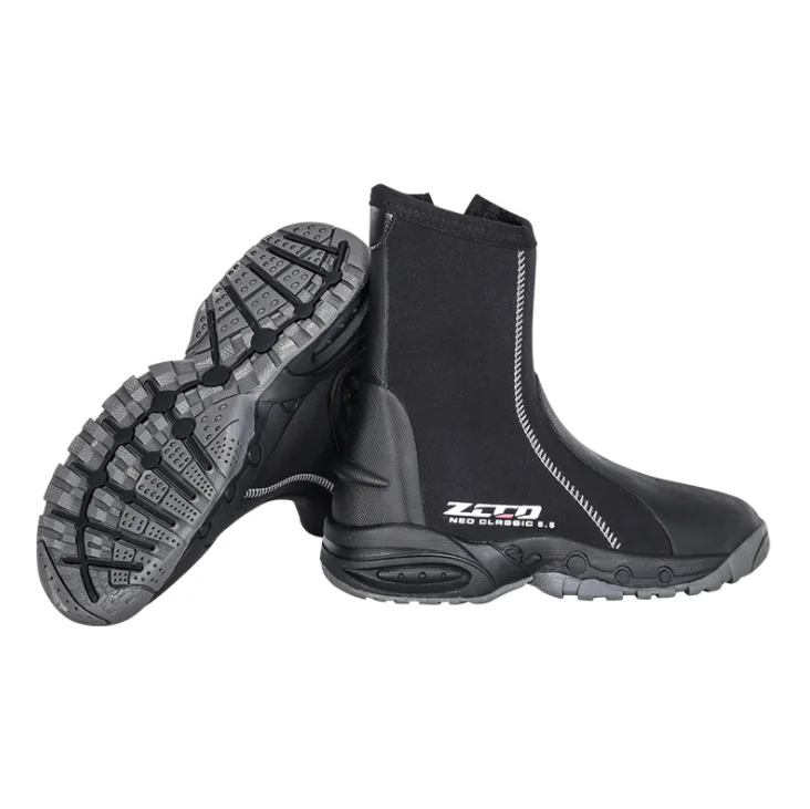 Botas de buceo, zapatos de rana, botas de rescate acuático, equipo de  buceo, suela gruesa, tamaño agrandado|Aletas de natación| - AliExpress