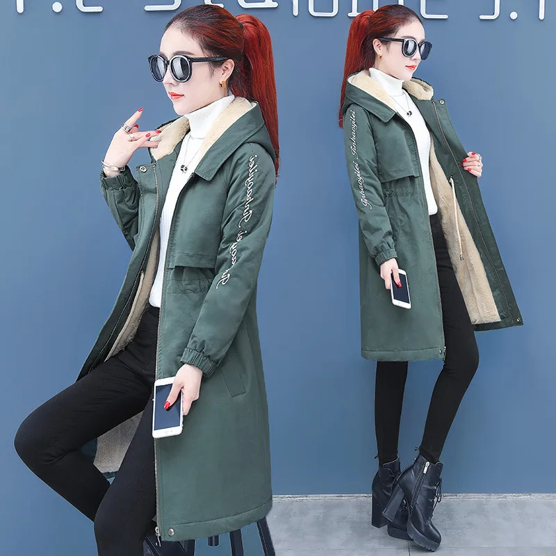 

Trench Coat Women's Mid-length 2019 Autumn & Winter New Style Western Style Short-height Significantly Higher Overcoat Winter Lo