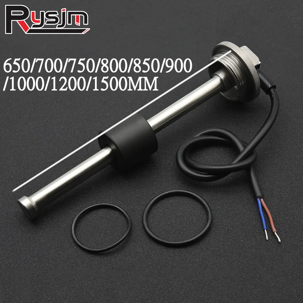 Custom Size 650MM 700MM 750MM 1500MM Fuel Level Sensor Fuel Sender Unit for 0-190ohm 240-33ohm Water Level Gauge fuel gauges