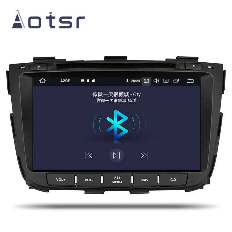 Android 9,1 " ips gps навигация автомобильный dvd-плеер для KIA Sorento 2013 головное устройство мультимедийный плеер магнитофон