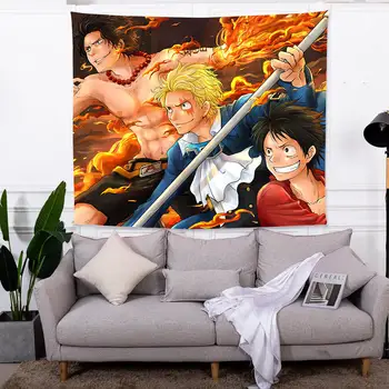 

Tapestry Wall Hanging Celestial Wall Anime One piece Tapestry Hippie Wall Carpets Dorm Decor Psychedelic Tapestry GT-18