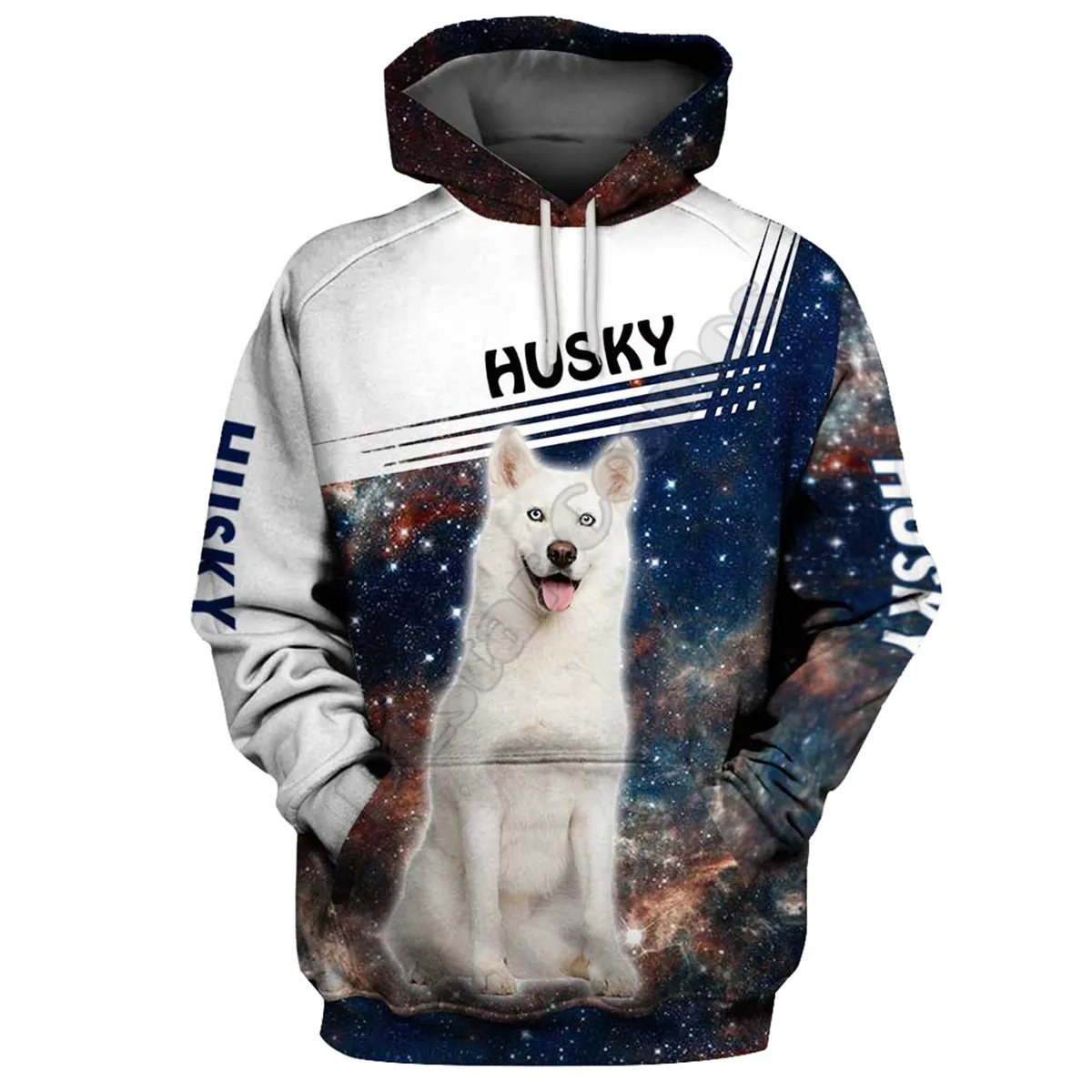 Galaxy Boroer Collie 3D Hoodies Printed Pullover Men For Women Funny Animal Sweatshirts Fashion Cosplay Apparel Sweater 01