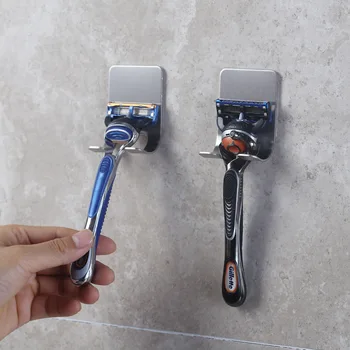 

1Pc Stainless Steel Shaver Toothbrush Holder Washroom Wall Cup Hook Razor Bathroom Useful