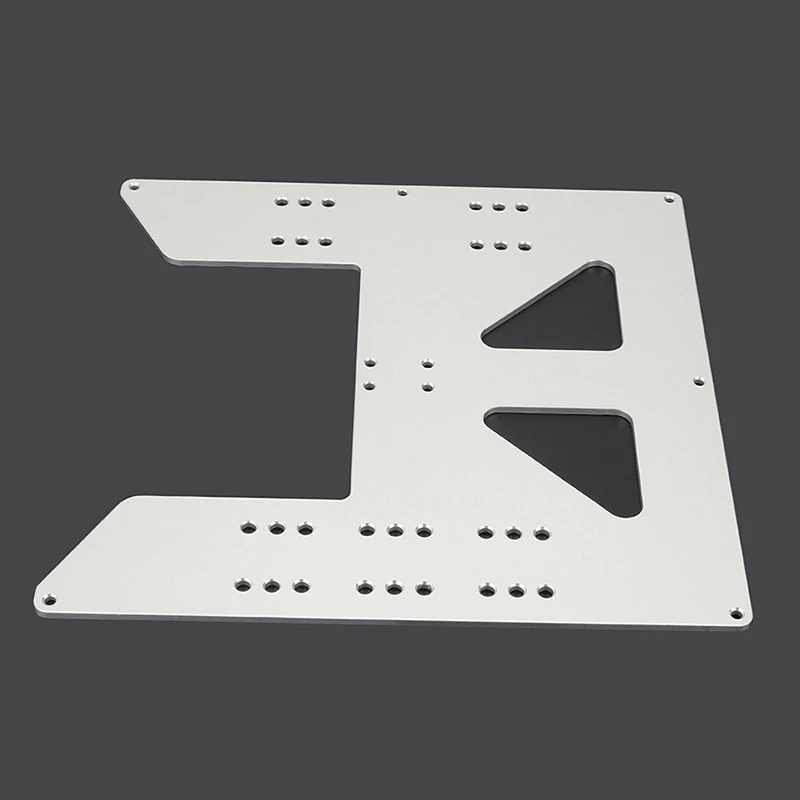 3d принтер обновленный Y каретка анодированная алюминиевая пластина для A8 Горячая кровать поддержка для Prusa I3 Anet A8 3d принтер s