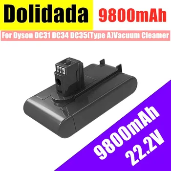 

22.2V 9800mAh Li-ion Replacement Battery For Dyson Handheld Vacuum Cleaner DC31 DC34 DC35 DC44 DC45 917083-01 Type A