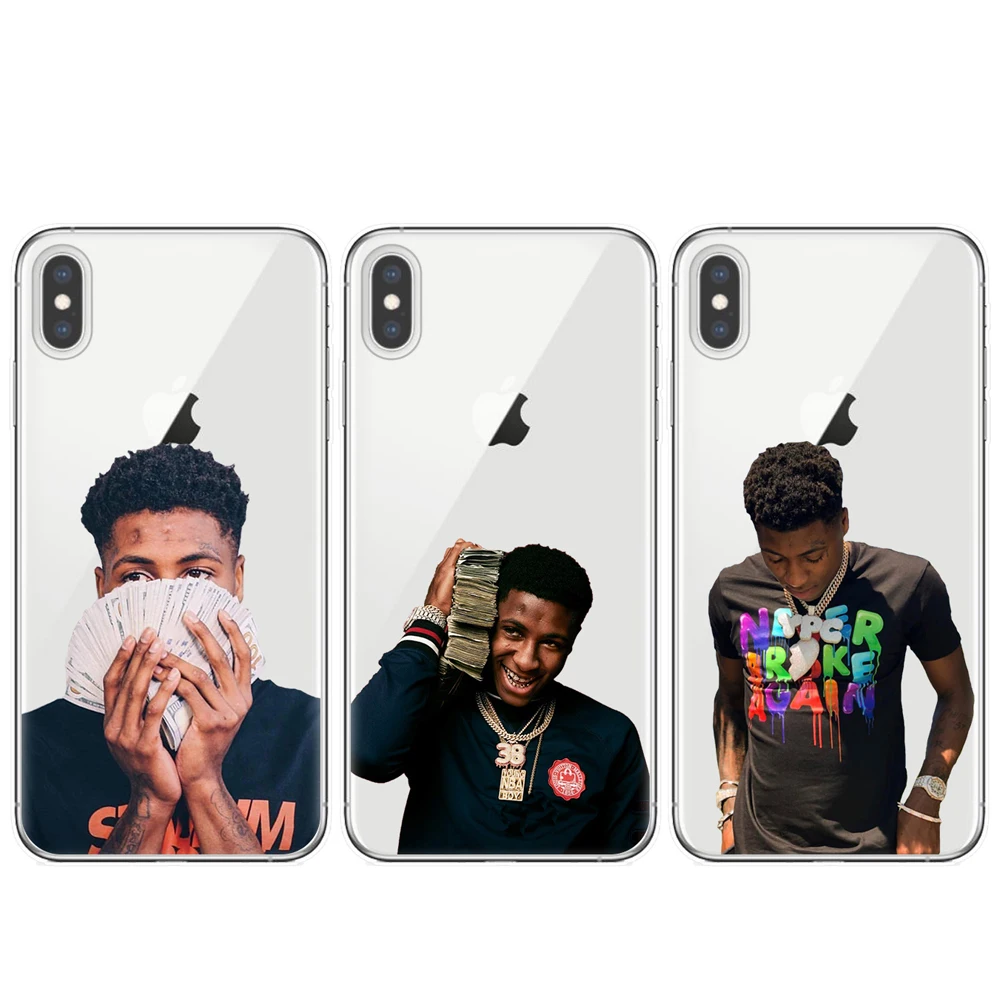 

Clear Soft Silicone Kentrell DeSean Phone Case For iPhone 5S SE 6 S 7 8 Plus X Xs Max Xr YoungBoy Never Broke Again Cover Coque