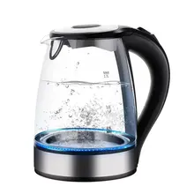 Stainless Steel Glass Electric Kettle Off Automatically Handheld Anti-hot Electric Kettle Household Kitchen Tools free shipping electric kettle automatically without electricity glass safety auto off function