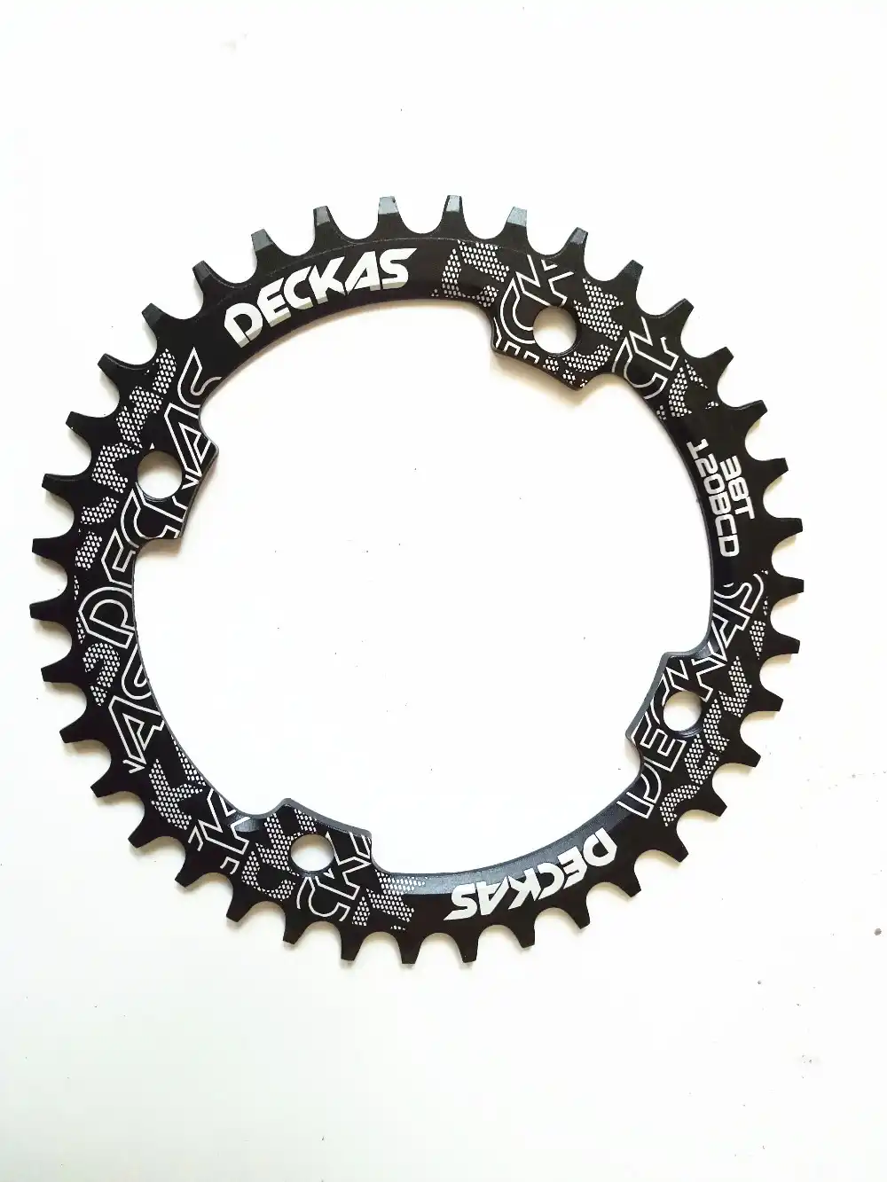 DECKAS 120 BCD Chainring Round 36T 38T MTB  Mountain Bicycle Chainwheel Hollow