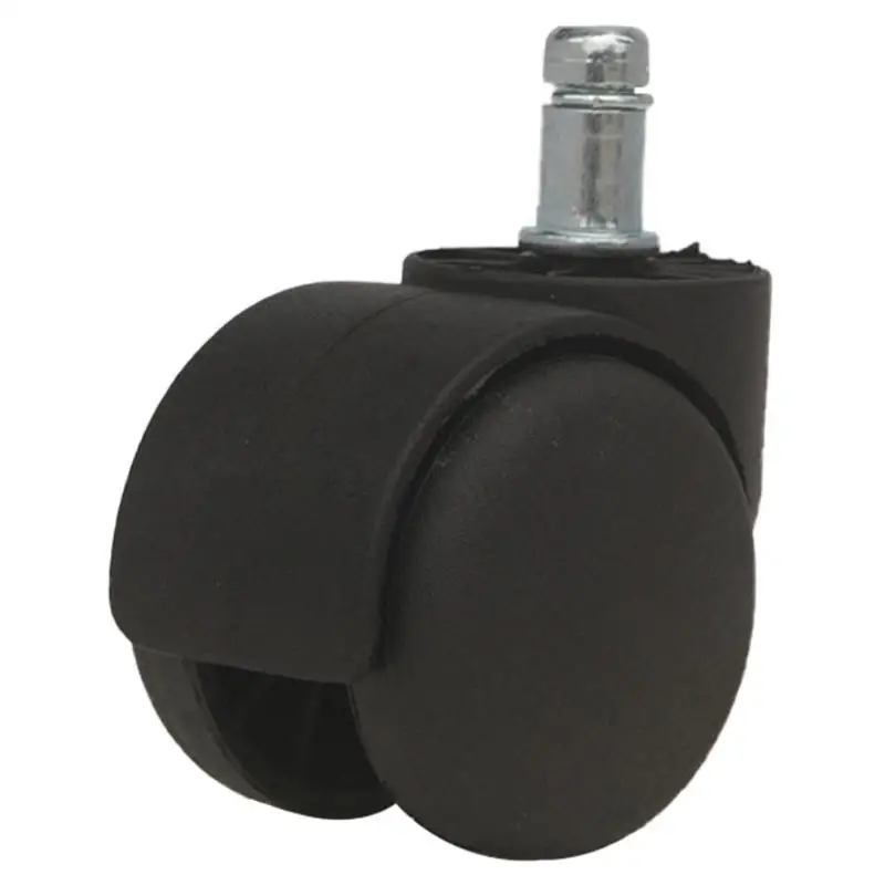 

5pcs Universal Roller Wheel Silent Swivel Casters Durable Office Chair Wheels Plastic Furniture Replacement Hardware